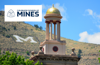 CO School of Mines building and logo