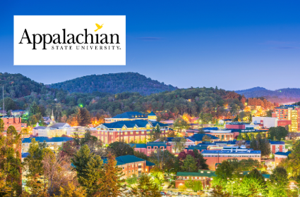 Appalachian State University campus and logo