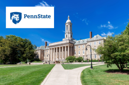 Penn State campus and logo