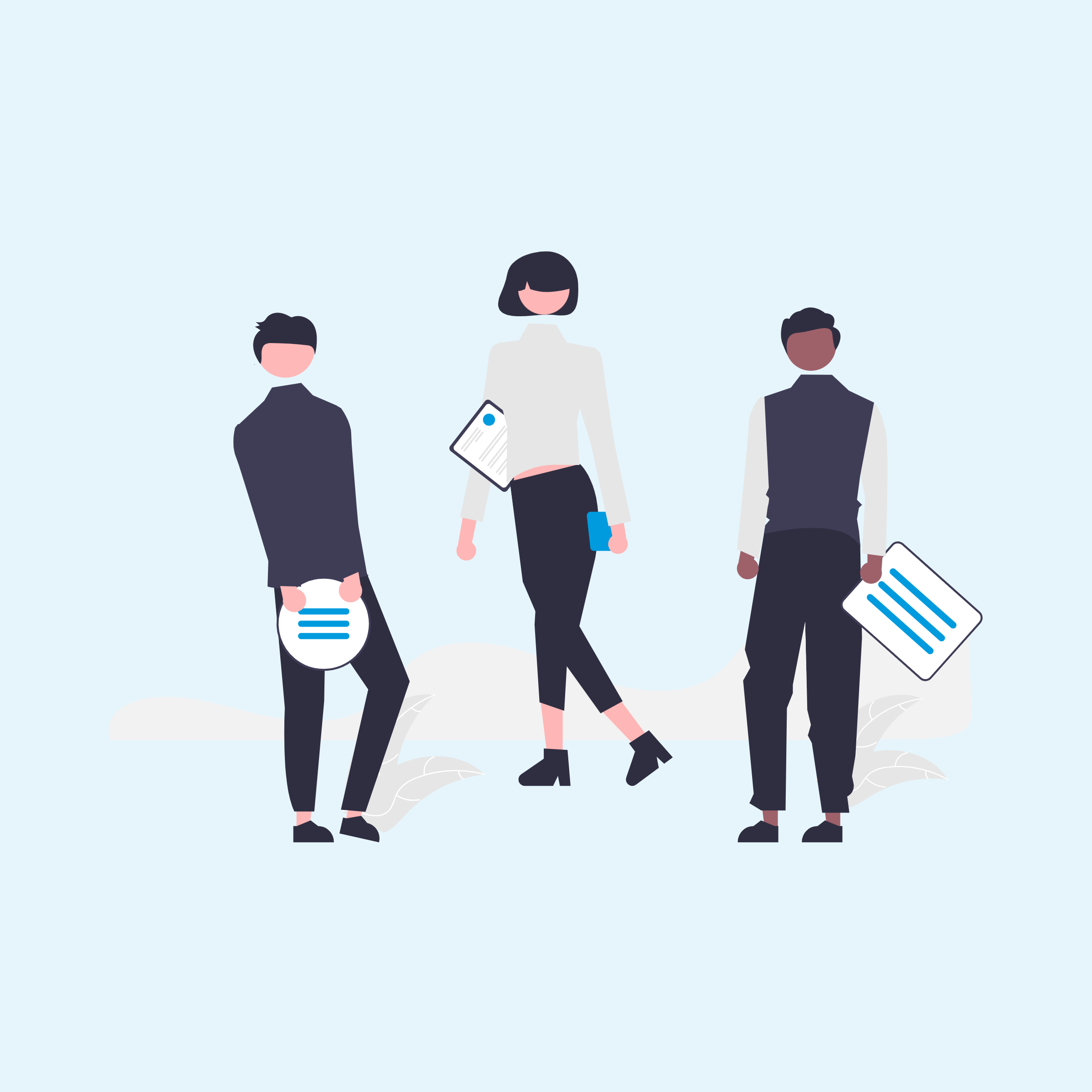 Small group of people