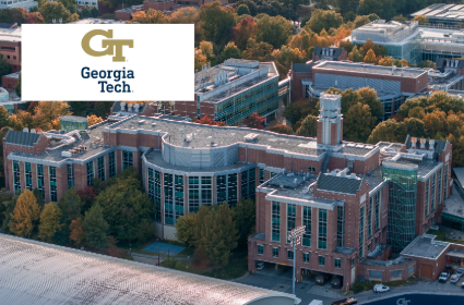 Georgia Tech Univ campus and logo