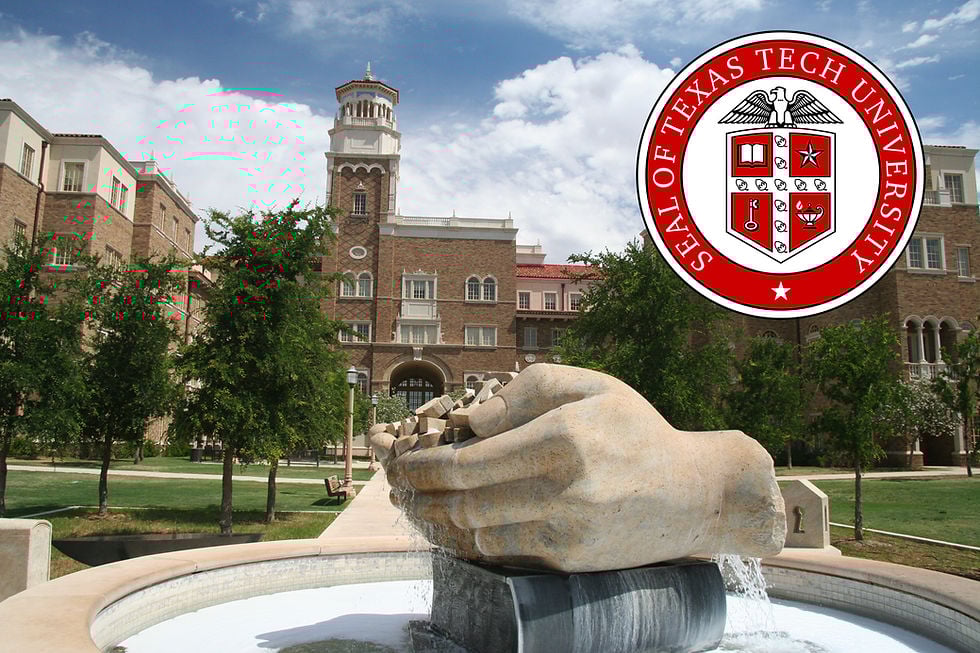 Texas Tech University campus and logo