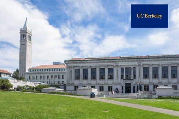 UC Berkeley campus and logo
